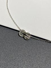 Fred Chance Infinie Necklace Medium Model 18k White Gold 7B0222 - 3