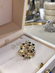 VCA Frivole Ring 8 Flowers 18K Yellow Gold Diamond - 4