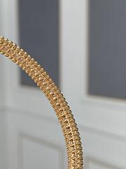 VCA Perlee Diamonds Bracelet 1 Row Medium Model 18K Rose Gold - 5