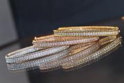 VCA Perlee Diamonds Bracelet 1 Row Medium Model 18K - 3