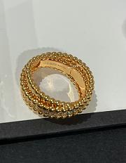 VCA Perlee Diamonds Duo Ring 18K Rose Gold Diamond - 3