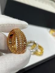 VCA Perlee Diamonds Duo Ring 18K Rose Gold Diamond - 2