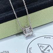 VCA Perlee Clovers Pendant 18K Diamond - 4