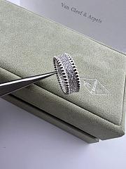 VCA Perlee Diamonds Ring 3 Rows 18k  - 3