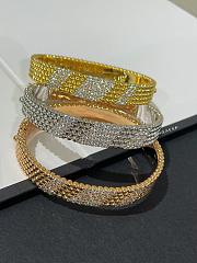 VCA Perlee Diamonds Bracelet 5 Rows Extra Large Model 18K - 2