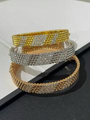 VCA Perlee Diamonds Bracelet 5 Rows Extra Large Model 18K - 3