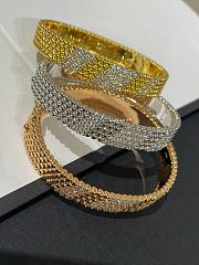 VCA Perlee Diamonds Bracelet 5 Rows Extra Large Model 18K - 6