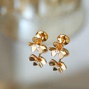 VCA Frivole Earrings Mini Model 18k Diamond VCARPJMN00 - 6