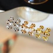 VCA Frivole Earrings Mini Model 18k Diamond VCARPJMN00 - 3