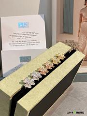 VCA Frivole Earrings Small Model 18k Diamond VCARP7RM00 - 2