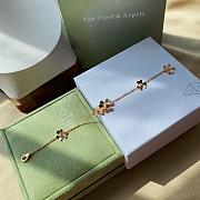 VCA Frivole Bracelet 5 Flowers 18k Yellow Gold Diamond VCARP3W400 - 1