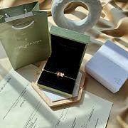 VCA Frivole Bracelet 5 Flowers 18k Yellow Gold Diamond VCARP3W400 - 5