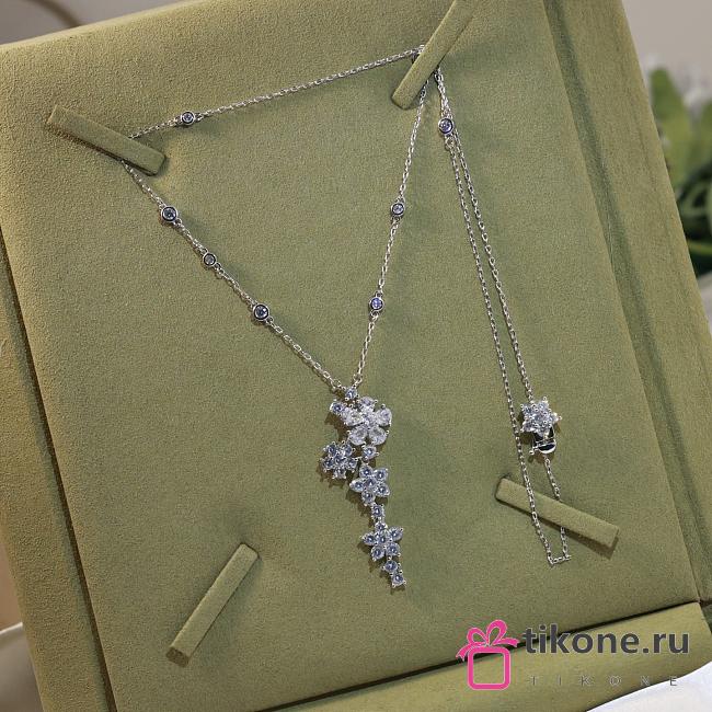 VCA Folie Des Pres Pendant 18K White Gold Diamond VCARP05K00 - 1