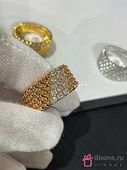 VCA Perlee Diamonds Ring 5 Rows 18k Diamond - 1