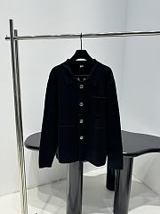Chrome Hearts Cashmere Cardigan Black  - 2
