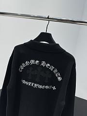 Chrome Hearts Cashmere Cardigan Black  - 4