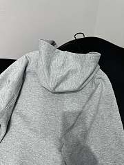 Chrome Hearts Paper Jam Cross Hoodie Gray - 5
