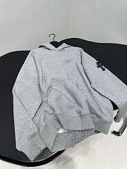 Chrome Hearts Paper Jam Cross Hoodie Gray - 3