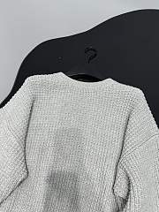 Chrome Hearts Cashmere Sweater Gray - 5