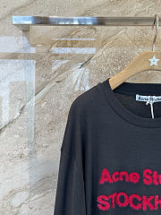 Acne Studios Logo T-Shirt Year of the Horse Black - 3