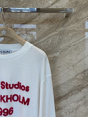 Acne Studios Logo T-Shirt Year of the Horse White - 6