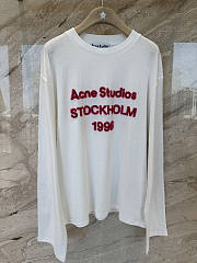 Acne Studios Logo T-Shirt Year of the Horse White - 5