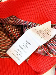 Dior Oblique Sweater Red Wool Jacquard - 2