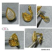 Boucheron Serpent Bohème Ear Clips L Motif Yellow/ White Gold - 2