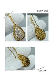 Boucheron Serpent Bohème Sleepers M Motif Yellow/ White Gold  - 2