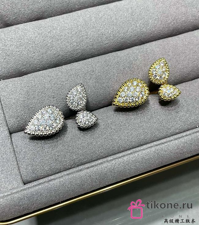 Boucheron Serpent Bohème Ring Three Motifs Yellow/ White Gold  - 1