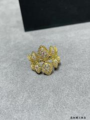 Boucheron Serpent Bohème Ring Multi-Pattern Yellow/ White  - 2