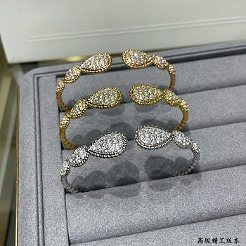 Boucheron Serpent Bohème Multi Motifs Bracelet Yellow/ White/ Rose Gold 