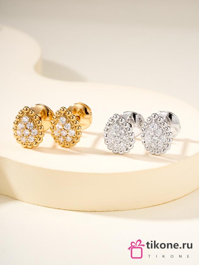 Boucheron Serpent Bohème Ear Stud S Motif Yellow/ White Gold  - 1