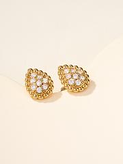 Boucheron Serpent Bohème Ear Stud S Motif Yellow/ White Gold  - 4