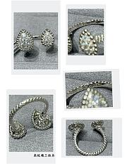 Boucheron Serpent Bohème Ring S and XS Motifs Yellow/ White Gold  - 2