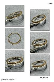 Boucheron Quatre Radiant Edition Wedding Band Yellow Gold JAL00134 - 6