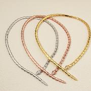 Serpenti Viper Necklace Yellow Gold with Diamonds 359145 - 3