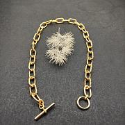 David Yuman Dy Madison Toggle Chain Necklace 18K Yellow Gold 8.5mm #N18366 88 - 2