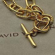 David Yuman Dy Madison Toggle Chain Necklace 18K Yellow Gold 8.5mm #N18366 88 - 5