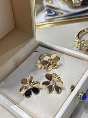 VCA Frivole Earrings Large 18K Yellow Gold Diamond VCARB65900 - 1