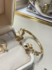 VCA Frivole Bracelet 7 Flowers Medium 18K Yellow Gold Diamond VCARP6L200 - 1