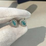 Chaumet Josephine Aigrette Earrings White Gold Aquamarines Diamonds - 5