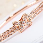 Chaumet Jeux De Liens Bracelet White/ Rose Gold Diamonds - 5