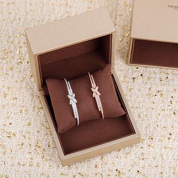 Chaumet Jeux De Liens Bracelet White/ Rose Gold Diamonds