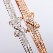 Chaumet Jeux De Liens Bracelet White/ Rose Gold Diamonds - 2