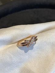 Chaumet Jeux De Liens Ring Rose Gold Diamonds 081239 - 3