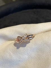Chaumet Jeux De Liens Ring Rose Gold Diamonds 081239 - 5