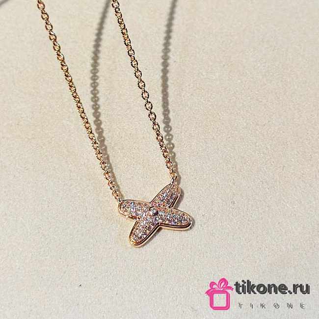 Chaumet Jeux De Liens Necklace White/ Rose Gold Diamonds - 1