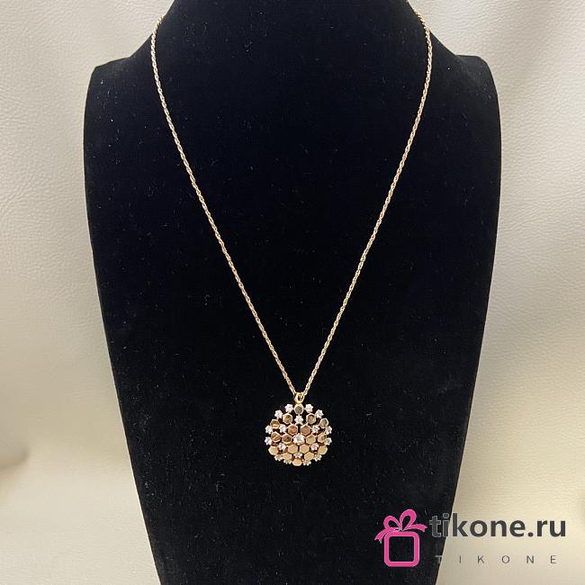 Bee De Chaumet Pendant Rose Gold Diamonds 085404 - 1