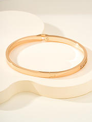 Chaumet Liens Evidence Bracelet Rose Gold Diamonds 083555 - 3
